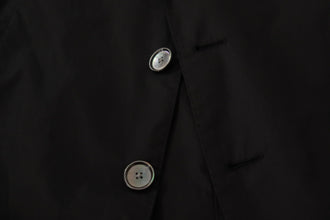 Black Single Breasted TAORMINA Breasted Blazer Dolce & Gabbana