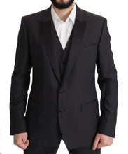 Dark Blue Single Breasted MARTINI Blazer Dolce & Gabbana