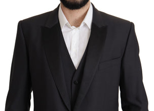 Dark Blue Single Breasted MARTINI Blazer Dolce & Gabbana