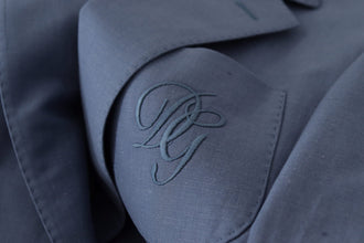 Blue Single Breasted Logo Blazer Jacket Dolce & Gabbana