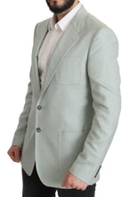 Green Cashmere Jacket Blazer Jacket Dolce & Gabbana