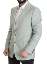 Green Cashmere Jacket Blazer Jacket Dolce & Gabbana
