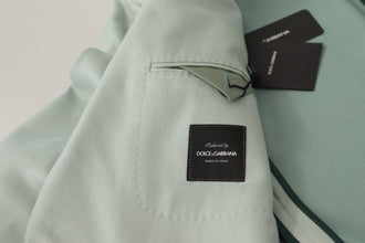 Green Cashmere Jacket Blazer Jacket Dolce & Gabbana