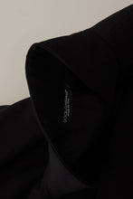 Black Wool Single Breasted Jacket Blazer Dolce & Gabbana