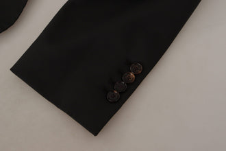 Black Wool Single Breasted Blazer v Dolce & Gabbana