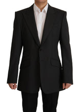 Black Wool Single Breasted Blazer v Dolce & Gabbana