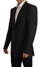 Black Wool Single Breasted Blazer v Dolce & Gabbana