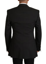 Black Wool Single Breasted Blazer v Dolce & Gabbana