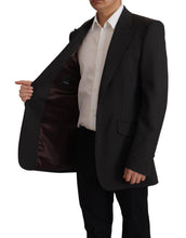 Black Wool Single Breasted Blazer v Dolce & Gabbana