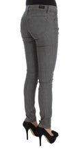 Gray Cotton Blend Slim Fit Jeans Costume National