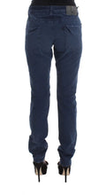 Blue Cotton Blend Denim Jeans Costume National