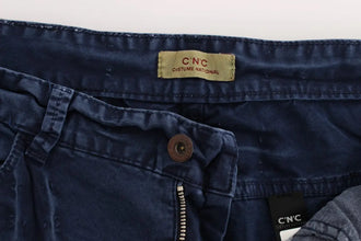 Blue Cotton Blend Denim Jeans Costume National