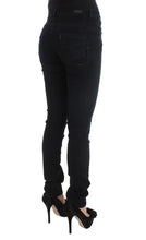 Black Cotton Slim Fit Denim Jeans Costume National