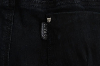 Black Cotton Slim Fit Denim Jeans Costume National