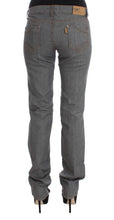 Gray Cotton Regular Fit Denim Jeans Costume National