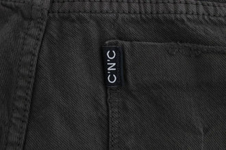 Green Cotton Blend Slim Fit Jeans Costume National