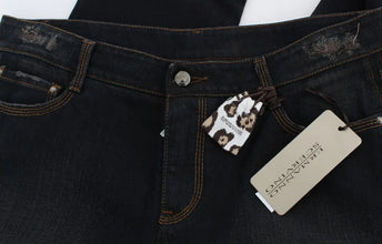 Blue Wash Cotton Boyfriend Jeans Ermanno Scervino