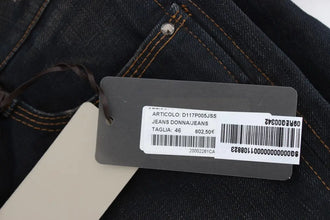 Blue Wash Cotton Boyfriend Jeans Ermanno Scervino
