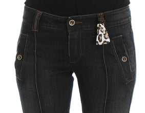 Blue Wash Cotton Slim Fit Jeans Ermanno Scervino