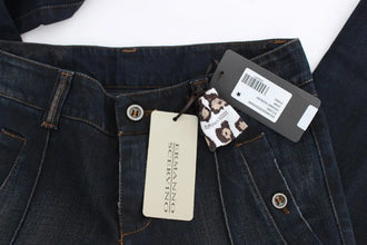 Blue Wash Cotton Slim Fit Jeans Ermanno Scervino