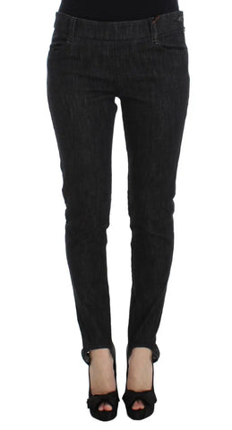 Blue Cotton Slim Fit Denim Jeans Ermanno Scervino