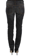 Gray Cotton Slim Fit Denim Jeans Ermanno Scervino