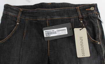 Gray Cotton Slim Fit Denim Jeans Ermanno Scervino