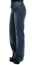 Blue Wash Cotton Blend Slim Fit Jeans Ermanno Scervino