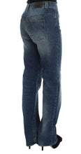 Blue Wash Cotton Blend Slim Fit Jeans Ermanno Scervino