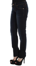 Blue Wash Cotton Slim Fit Jeans John Galliano