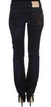 Blue Wash Cotton Slim Fit Jeans John Galliano