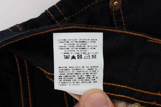 Blue Wash Cotton Slim Fit Jeans John Galliano