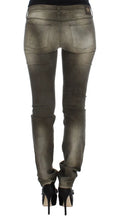 Gray Wash Cotton Blend Slim Fit Jeans Ermanno Scervino