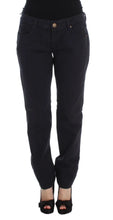 Blue Cotton Blend Casual Fit Pants Ermanno Scervino