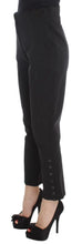 Black Cotton Blend Capri Cropped Pants Ermanno Scervino