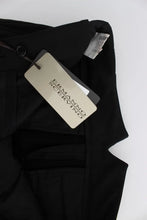 Black Cotton Blend Capri Cropped Pants Ermanno Scervino