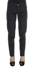 Black Cotton Blend Regular Fit Pants Ermanno Scervino