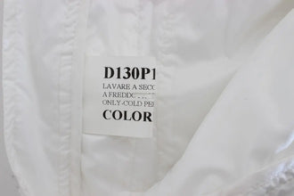 White Nylon Padded Slim Fit Cargo Pants Ermanno Scervino
