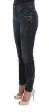 Blue Cotton Blend Slim Fit Jeans Ermanno Scervino