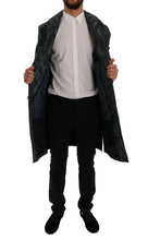 Blue Camouflage Trench Trench Dolce & Gabbana