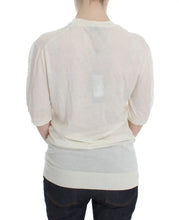 White 100% Cashmere Sweater Dolce & Gabbana