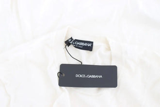 White 100% Cashmere Sweater Dolce & Gabbana
