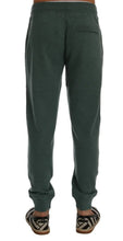 Green Cashmere Training Pants Dolce & Gabbana