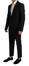 Black Polyester Formal 2 Piece MARTINI Suit Dolce & Gabbana
