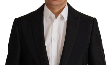 Black Polyester Formal 2 Piece MARTINI Suit Dolce & Gabbana