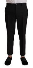 Black Polyester Formal 2 Piece MARTINI Suit Dolce & Gabbana