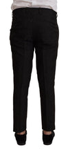 Black Polyester Formal 2 Piece MARTINI Suit Dolce & Gabbana