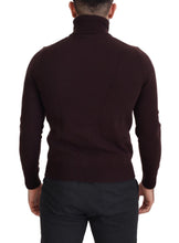 Brown Wool Turtle Neck Pullover Sweater Dolce & Gabbana