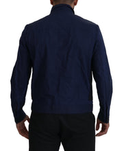 Dark Blue Cotton Collared Long Sleeves Casual Shirt Dsquared²