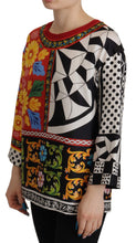 Multicolor Printed Baroque Loose Long Sleeve Dolce & Gabbana